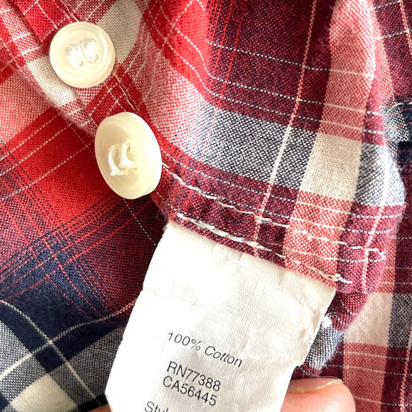 J. Crew Checkered Button Up Shirt Women Sz S slightly used - Picture 7 of 8